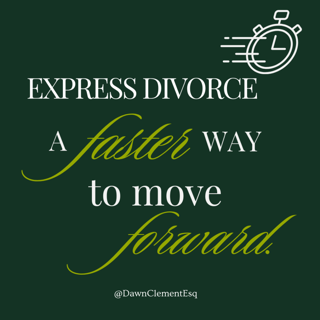 Express Divorce Mediation: A faster way to move forward.